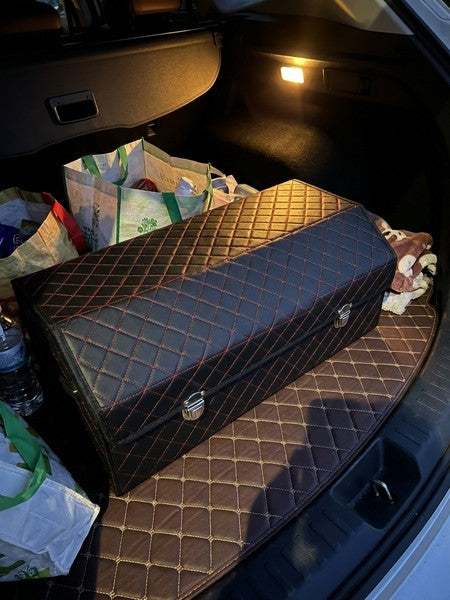 Organizator portbagaj auto Premium NextWave®️, Multifunctional, Pliabil, Rezistent, Manere Laterale, Prindere — testimonial 4